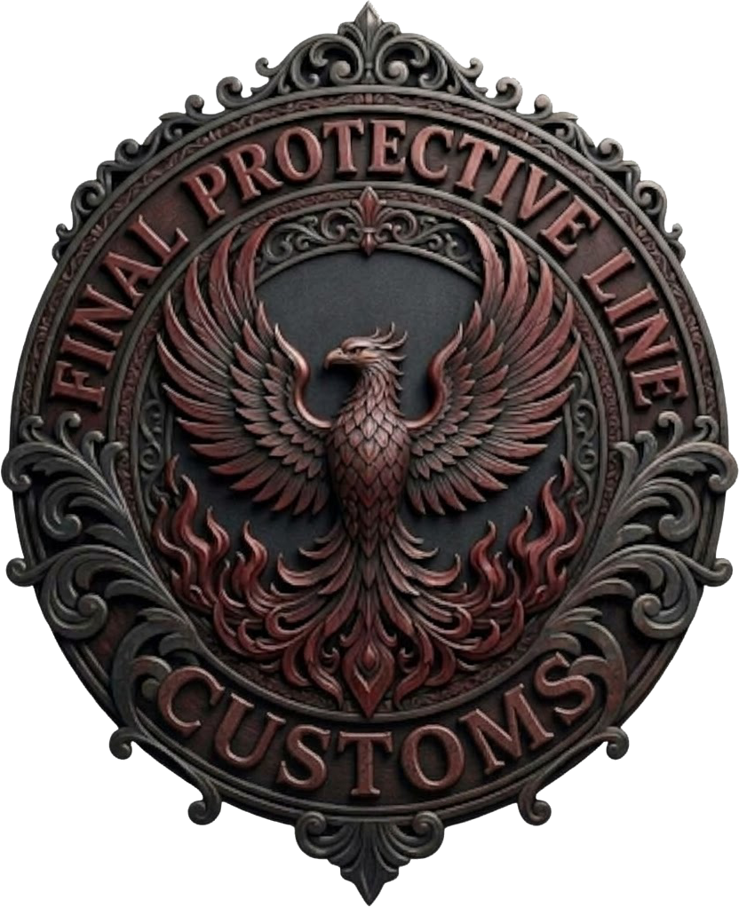 Final Protective Line Customs Crest